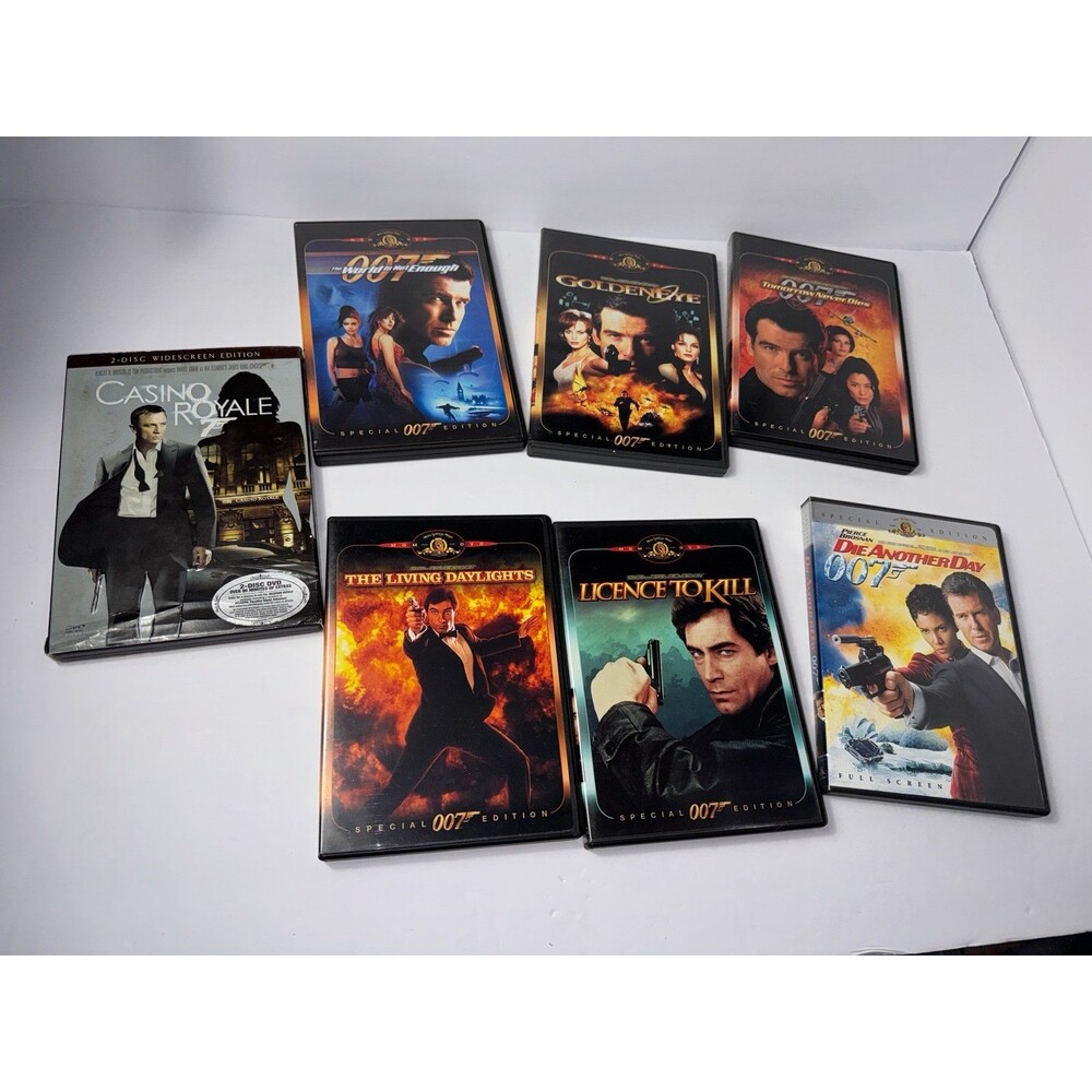 007 DVD bundle box set B17